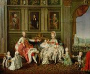Wenceslaus Werlin, GroBherzog Leopold mit seiner Familie